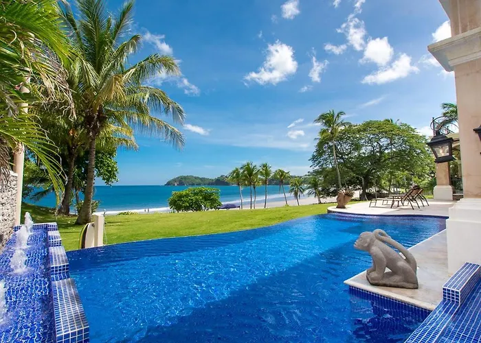 Stunning Luxury Mansion In With Six Bedrooms And Beachfront Access Holiday home *